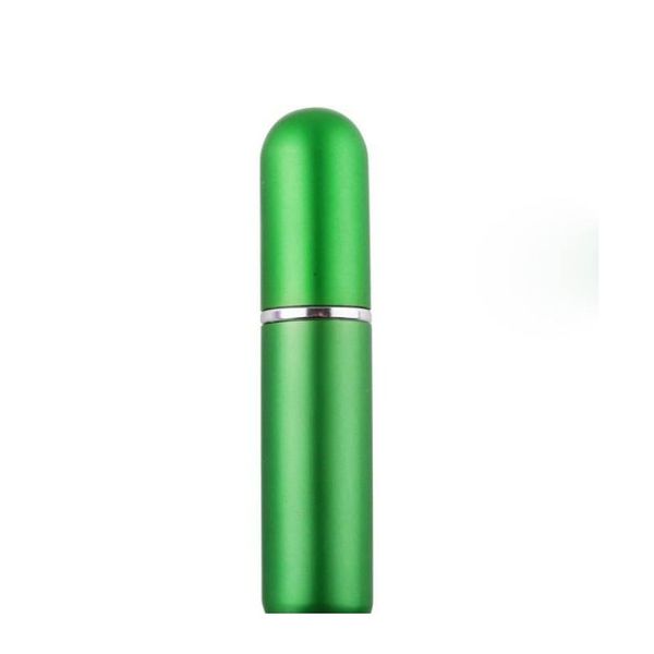 

5ml round head anodized aluminum high-end perfume bottle mini portable glass sub-bottomed aluminum tube spray b sqcjvj bbgargden