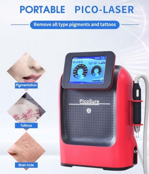 

picosecond laser tattoo removal birthmark removal machine skin whitening 1320nm 1064nm 755nm 532nm laser pico machine, Black