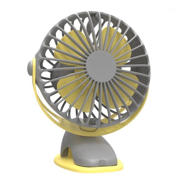 

4000mah portable cooling mini usb fan 4 speeds 360 degree all-round rotation rechargeable air fan usb charging deskclip1