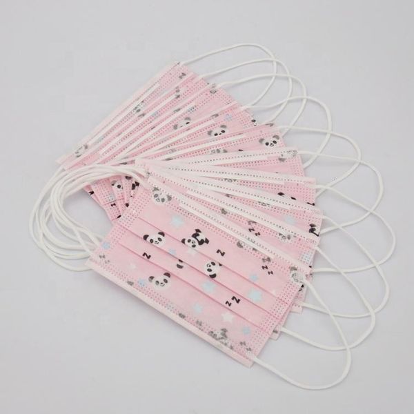 

дизайнер с маской печати panda одноразовые дети лица ltmpe