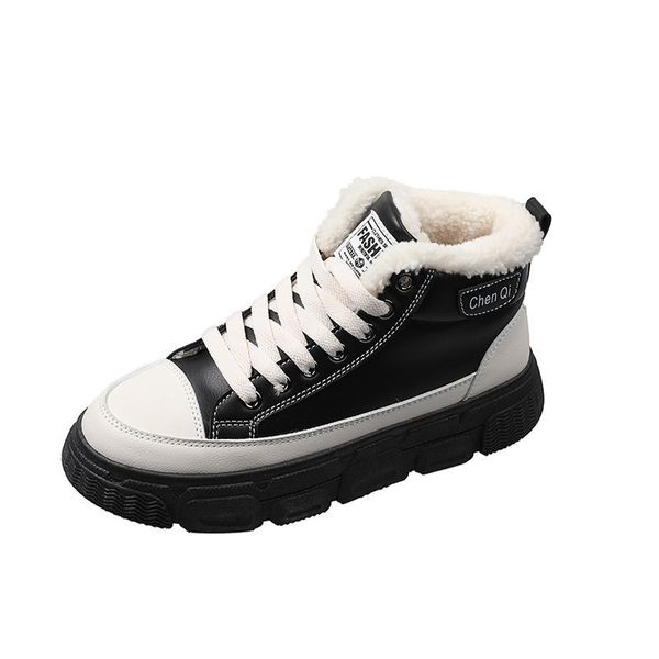 

2021 the new winter resistant to wear women's cotton shoes 1i38, Black