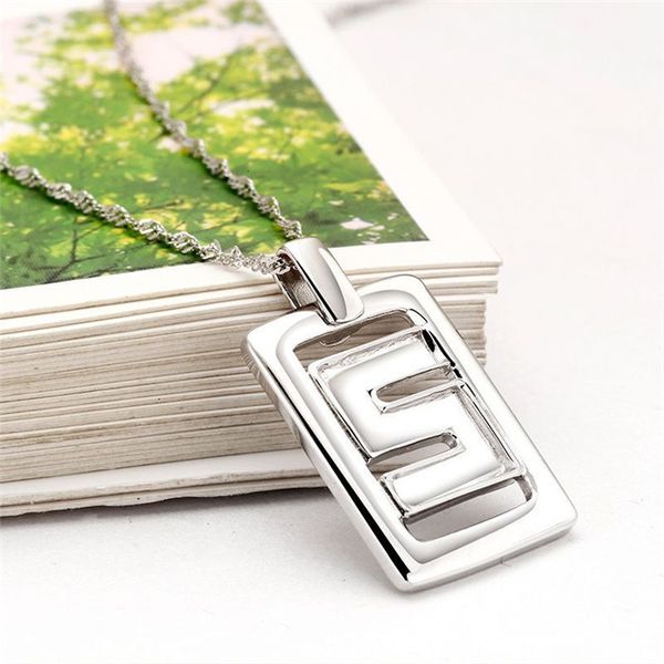 

pendant 925 couple necklace 520 female silver jewelry lovers