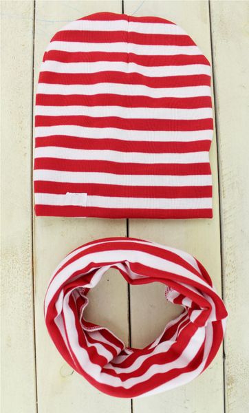 

1 set winter autumn crochet baby hat girl boy cap scarf beanie infant kids toddlers children snood soft warm cotton striped h jllpcb, Yellow