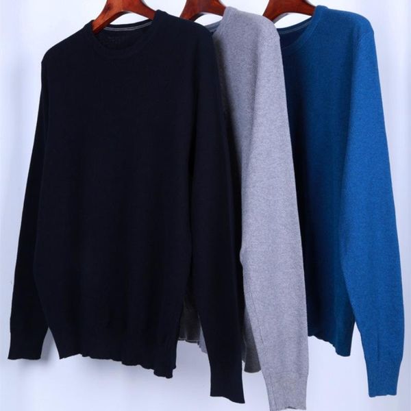 

men little horse autumn winter round neck cotton sweater jersey jumper hombre homme winter knitted sweater, White;black