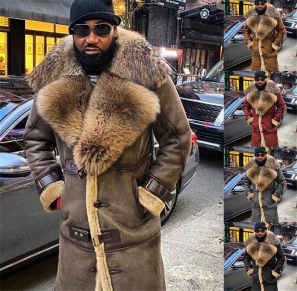 

slim mens designer jackets warm winter panelled faux leather mens long jackets casual single breasted long jacket with pockets, Black;brown