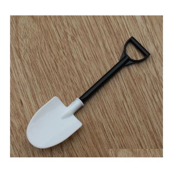 

ice cream spoon mini shovel plastic spoon cake construction beach garden party disposable stacks popsicle tools sn3002 uiwst