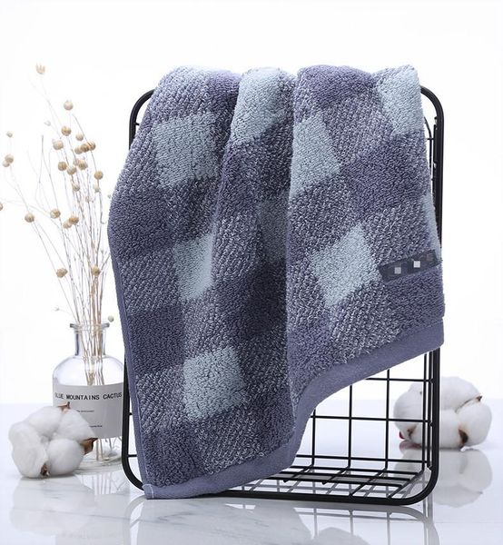 

towel wholesale 100% cotton soft thicken face hand yarn dyed checks for adult