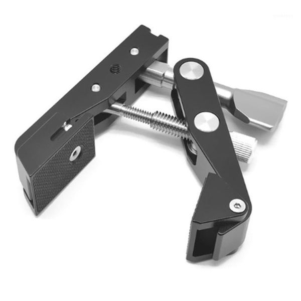 

camera crab clamp fixed clip portable pgraphy bracket tripod support stand for canon dslr camera accessories1