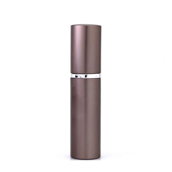 

10ml mini refillable perfume bottle travel portable aluminum empty bottle cosmetic container spray glass liner wit wmtenk new_dhbest