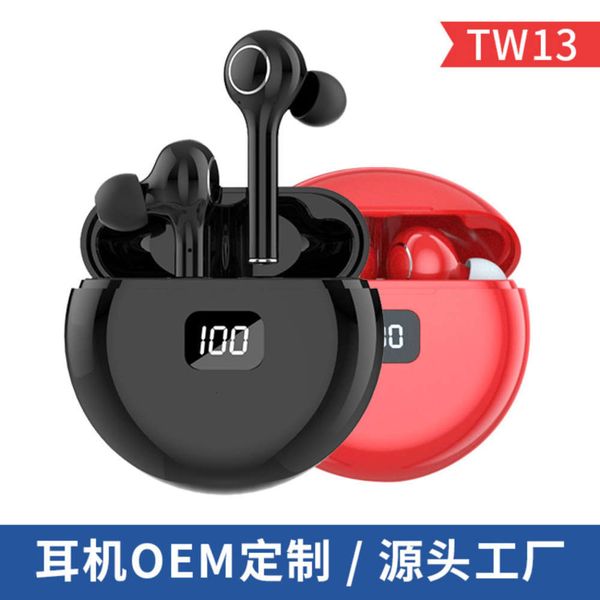 

headset wirels bluetooth makaron digital display tw13