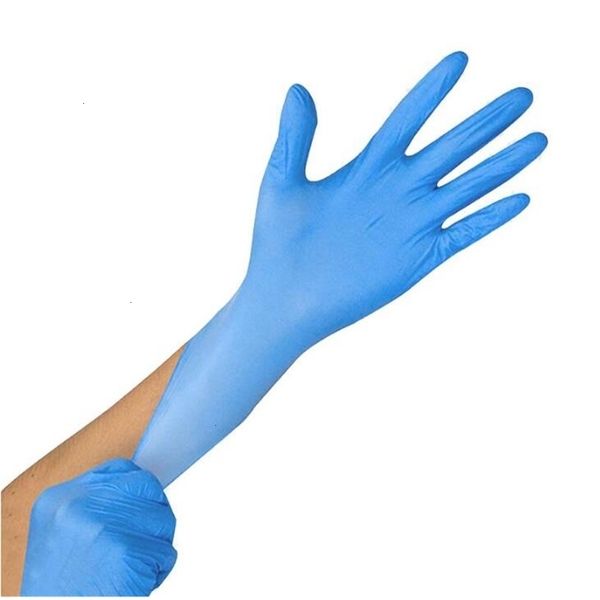 

stock factory of latex disposable factoryml9rnitrile 4kinds lots specifications optional anti-skid anti-acid gloves 100