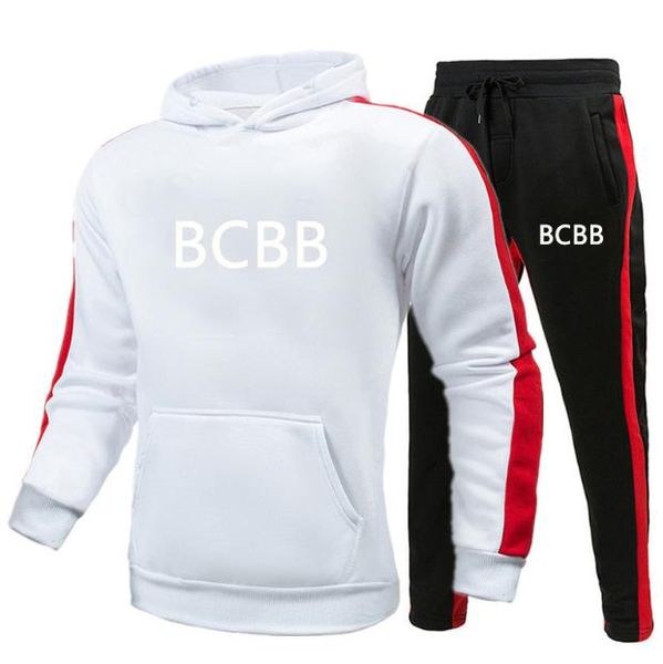 

sets tracksuit men sportswear sportswear men's thermal underwear hoodies + pants men's sports suit street pullover ing, Gray
