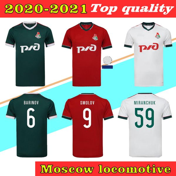 

2020 2021 lokomotiv moscow camisa de futebol início distância 20 21 miranchuk zhemaletdinov camisas de futebol smolov krychowiak barinov top, Black;yellow