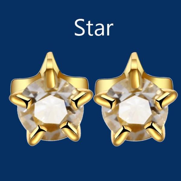 

1pair stainless steel earring gun earrings stud ear cartilage woman for body jewelry tragus piercing q bbyplj, Silver