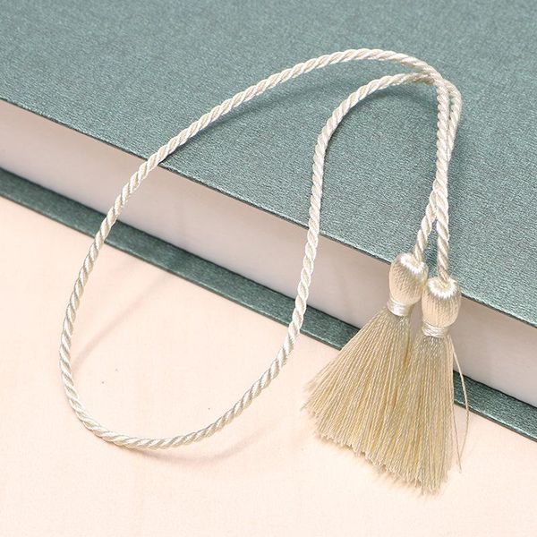 

5pc polyester two head rope tape tassels home textile curtain clothing pendant craft tassels diy clothing decoration material h qyldtx