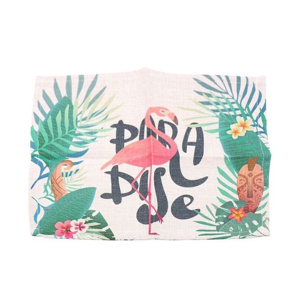 

new linen waterproof placemat table mat heat insulation washable durable for kitchen dining home decorative f bbyeln