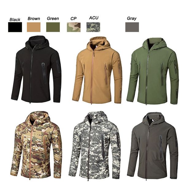 

outdoor sports woodland hunting shooting tactical camo coat combat clothing camouflage windbreaker softshell outdoor jacket no05-203, Red