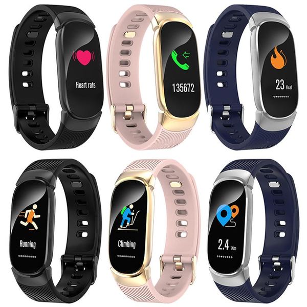 

smart fitness bracelet watch smart bracelet blood pressure measurement fitness tracker heart rate monitor watch waterproof women jllfks