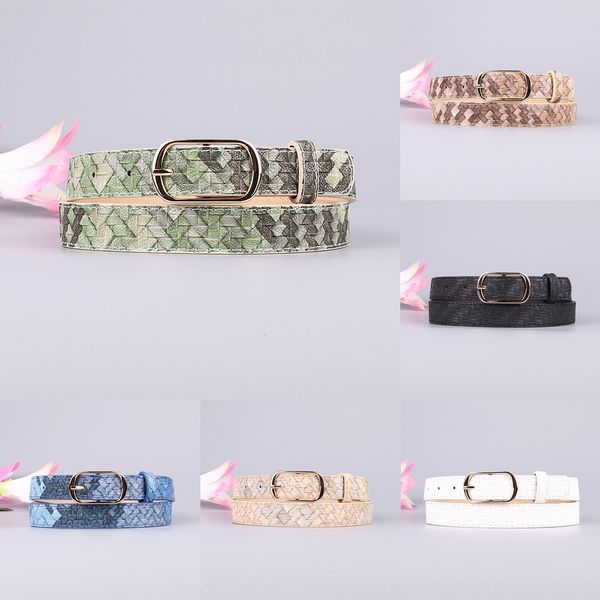 

hn7y new fashion gold female vintage strap metal pin leather belts for women elastic outfashion hollow designer wide waist belt, Black;brown