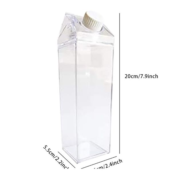 

water pitcher fun transparent fashion drink carton kettle teapot coffee juice jug with strainer functional hip flasks d3 wmtjmb