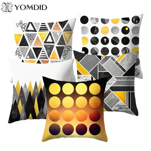 

геометрическая наволочка декоративная подушка подушка наволочка