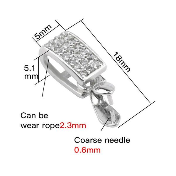 

один кусок бутик медных разъемов блестящие подвески clasps крючки клипы залог медной пряжки для diy ювелирных изделий из ручной работы bbypi