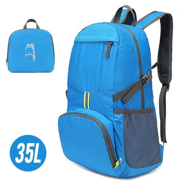 

outdoor bags lixada 35l bag lightweight folding sport water repellent backpack camping climbing hiking traveling school equipment1