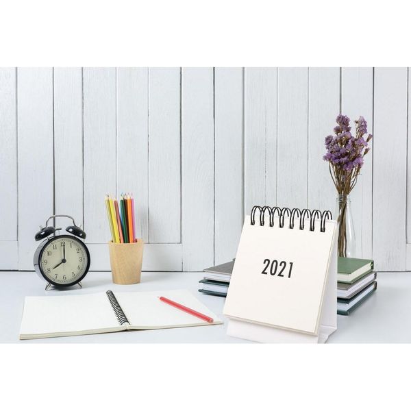

mini desk calendar 2021 - standing calendar 2021 desk/wall calendar for planning organizing daily sc sqchko bdenet