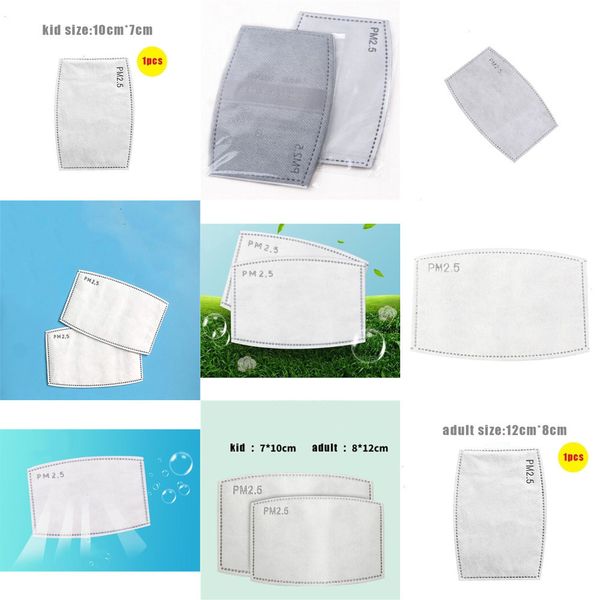 

dhl shipmask pm2.5 non-woven filter fiters facial activate carbon haze pad universal prot mxd7 21ys1