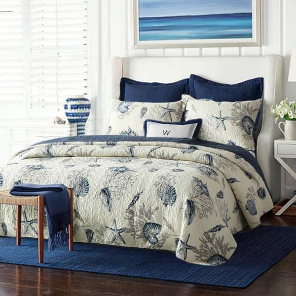 

comforters & sets soft king bedding coverlet cover size quilts bedspreads print shams quilted blanket quilt 3pcs bed cotton set with