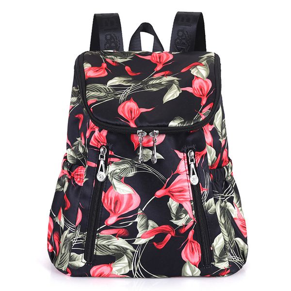 

new women shoulder bag female korean waterproof nylon cloth bag lady casual butterfly backpack school teenagers