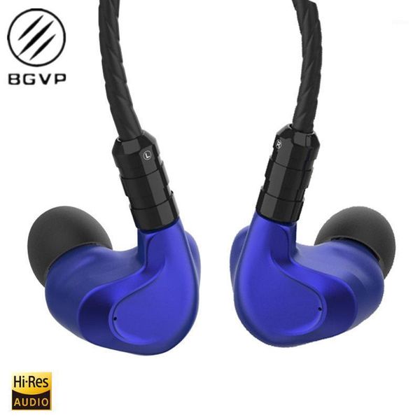 

bgvp dmg 2dd+4ba hifi in ear earphonehybrid technology headset with mmcx replaceable cable design aluminium alloy shell dm6\dms1