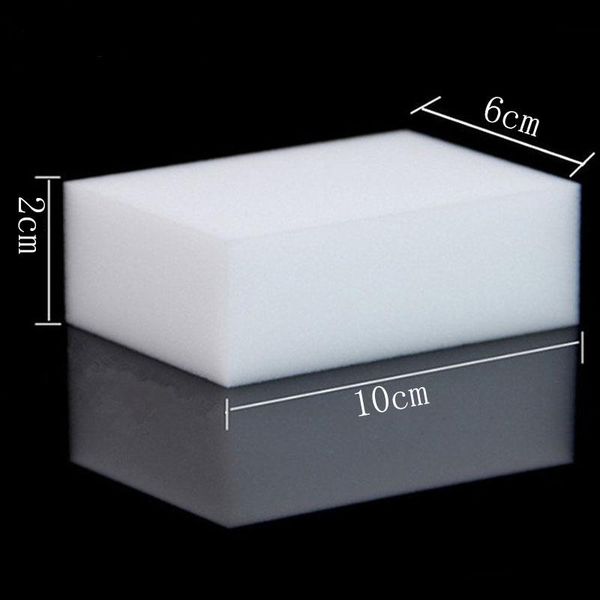 

white magic cleaning dishwashing scrub compressed eraser melamine sponge kitchen bathroom accessories items 1pcs 100x60x20mm f wmtiik