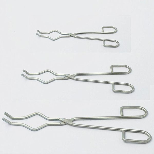 

stainless steel crucible tongs lab supplies beaker clamp1