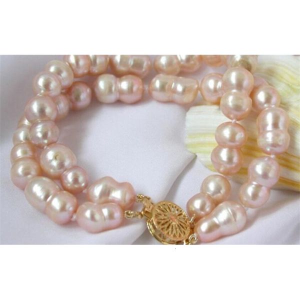 

00783 real 2strands 8, Golden;silver