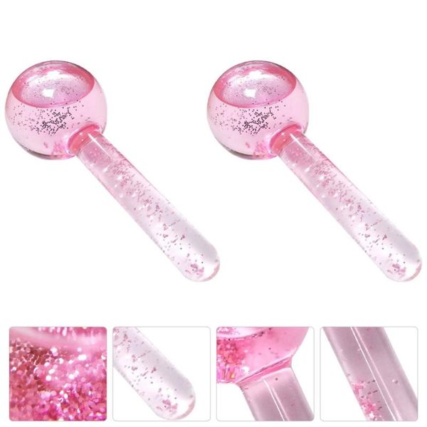 

2pcs massage globes cooling ball for face massage travel female