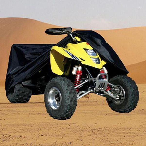 

car covers black atv quad bike waterproof dustproof anti-uv protector cover m1