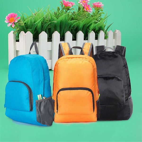 

lightweight luggage backpack bags hiking outdoor foldable storage portable