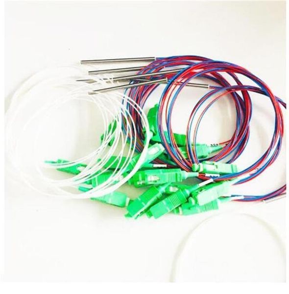 

10pcs factory fbt splitter 1:2 splitter ratio: 1:99 10:90 20:80 30:70 40:60 50:50 with sc apc connector1