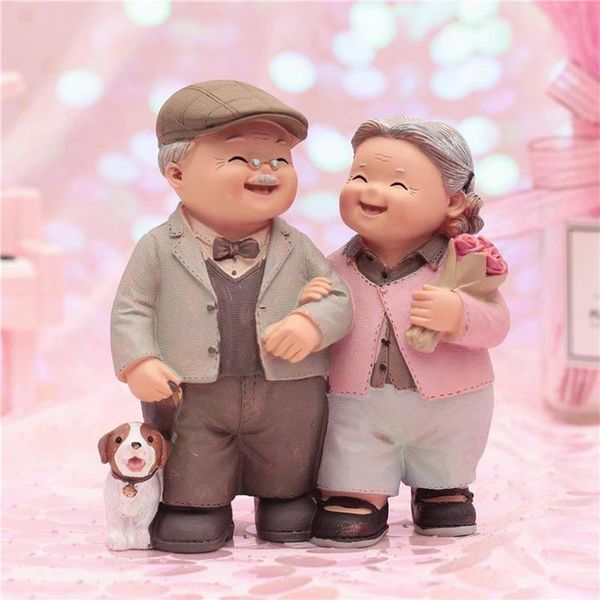 

decorative objects & figurines model ornament creative lovers couple ornaments home livingroom decoration romantic grandparents house weddin