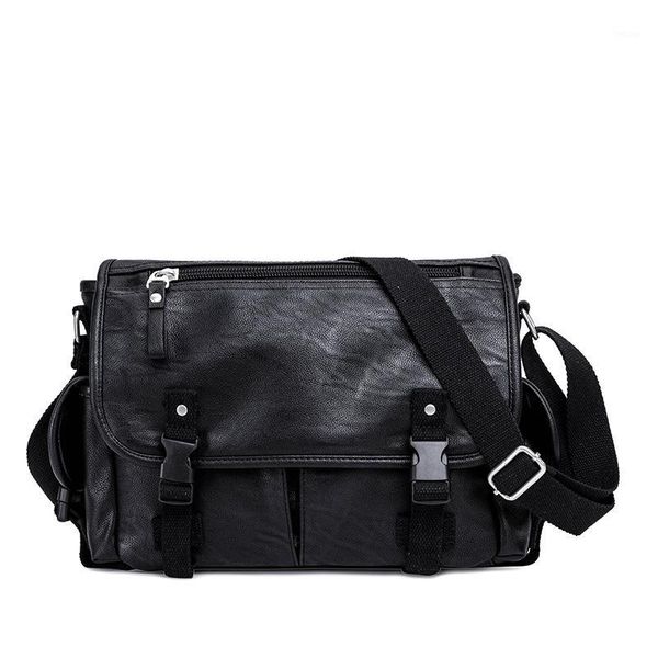 

pu men briefcase bag fashion business bag casual style office handbag document case shoulder1