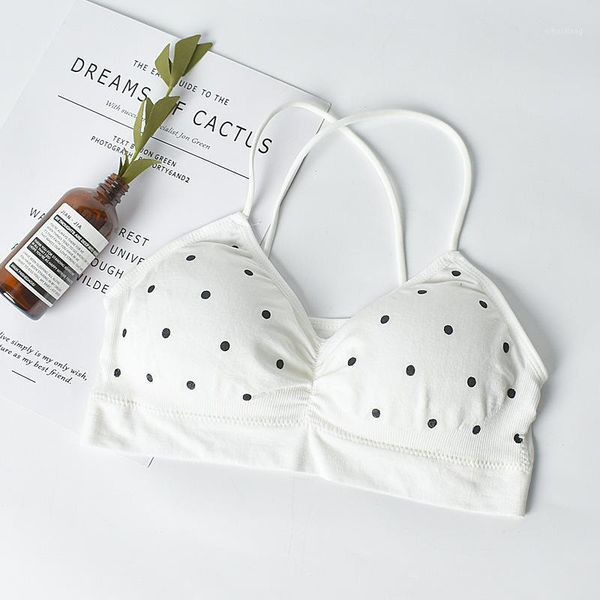 

bras vintage dot for women wire underwear seamless bra push up bralette lingerie1, Red;black