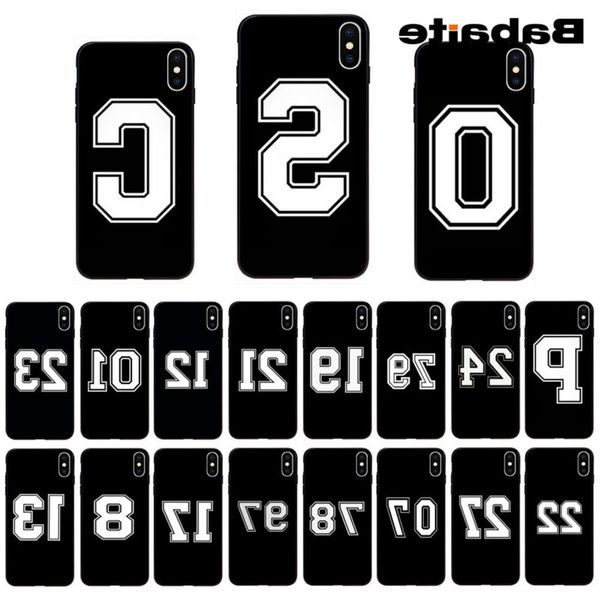 

babaite case with lucky letters and numbers for vip 11 pro 11pro x xs max 6 6s 7 8 plus 5 5s