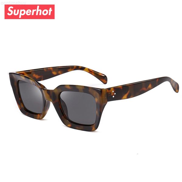 

fashion sunglasses wholesale square eyewear women brand designer sun glasses retro vintage tortoise shades uv400 10415, White;black