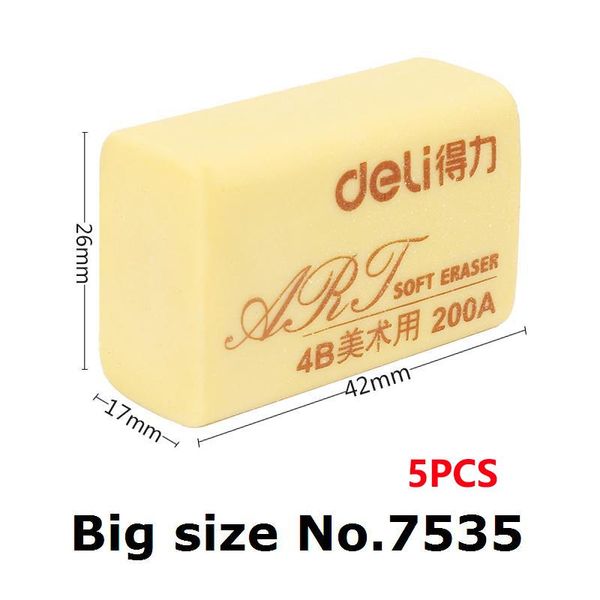 

promotion school stationery soft rubber eraser office pencil erasers small size 32x22x12mm deli 7534 promotion school h bbyrwt
