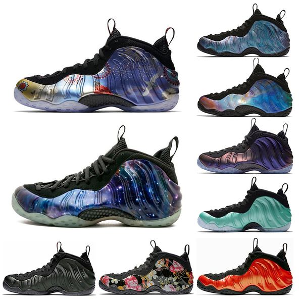 

abalone floral penny hardaway men shoes black metallic gold alternate galaxy habanero red fleece sports sneakers size 7-13