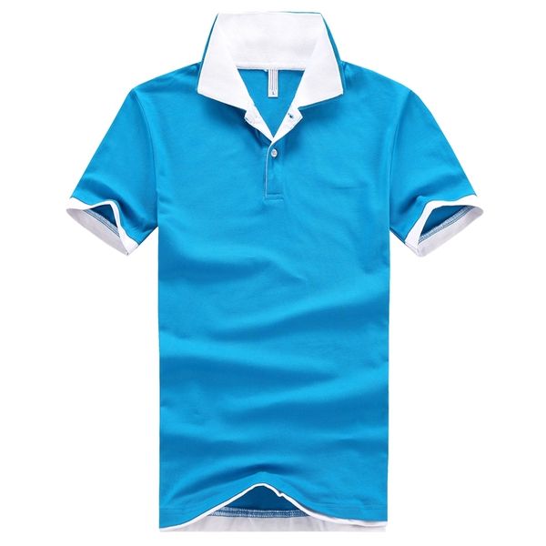 

polo 2021 short shirts new mens trademark shirt summer clothes male quality solid cotton k48 sael, White;black