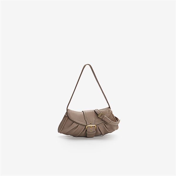 

time harbor wind texture autumn folded underarm baguette wrap 2020 new one-shoulder cloud dumpling wrap women's fashion bag jz29-79