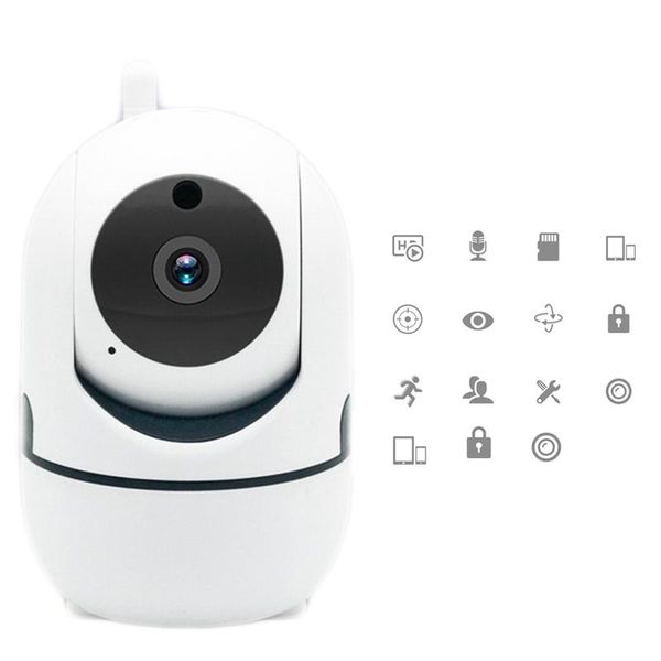 

1080p full hd wireless ip-камера wifi ip-камера wifi мини-сеть видеонаблюдения авто отслеживание ir ночное видение