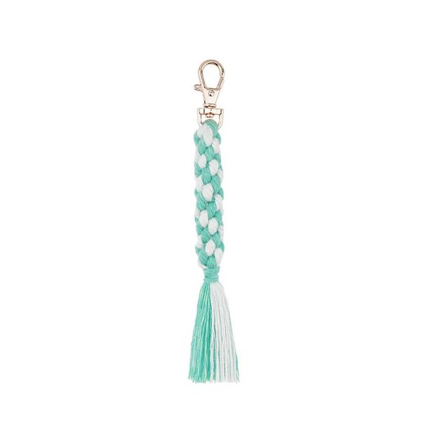 

1pc bohemia corn hand string tassel diy jewelry garments bag decorative accessories charm key chain pendant crafts cotton tassel h wmtxlu